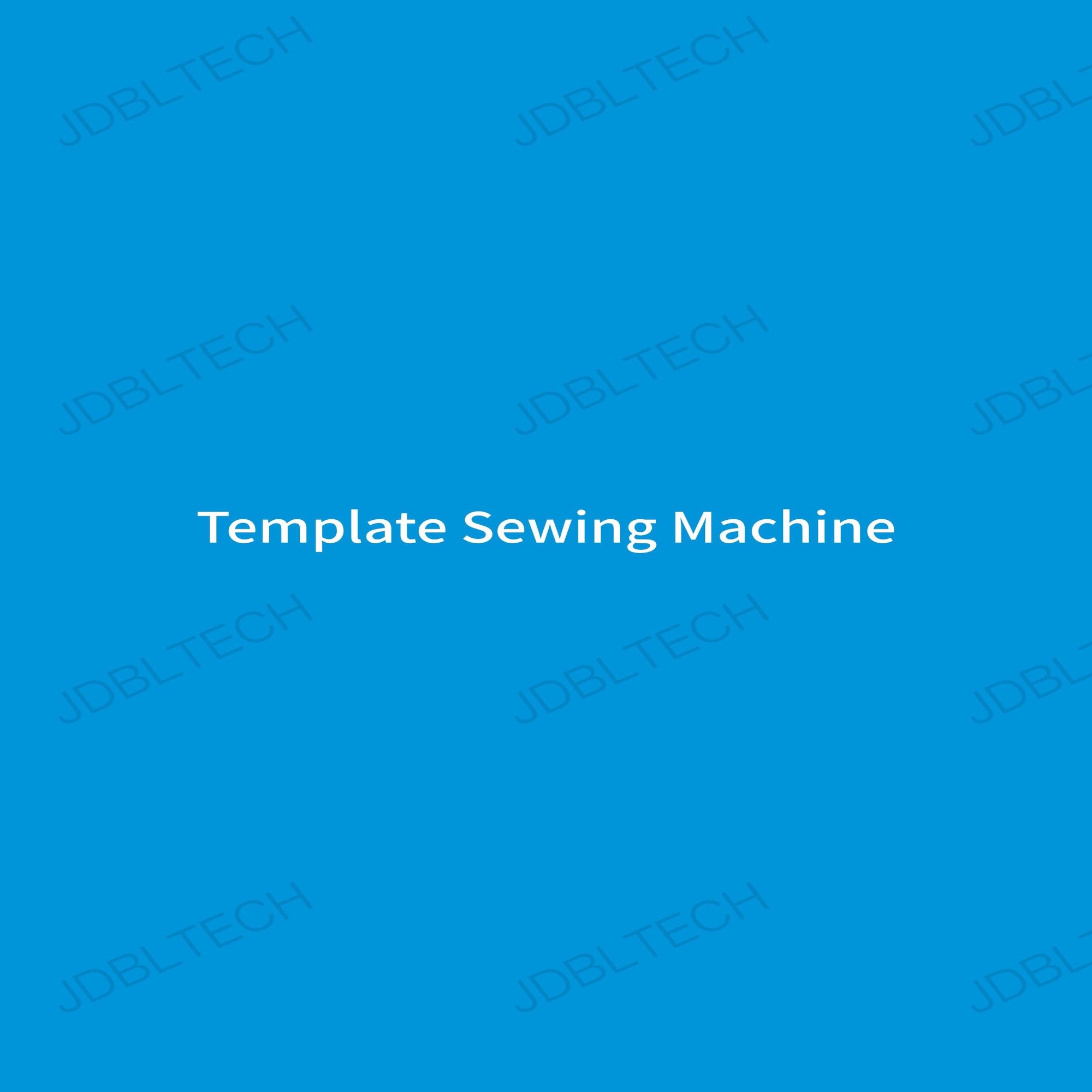 Template Sewing Machine
